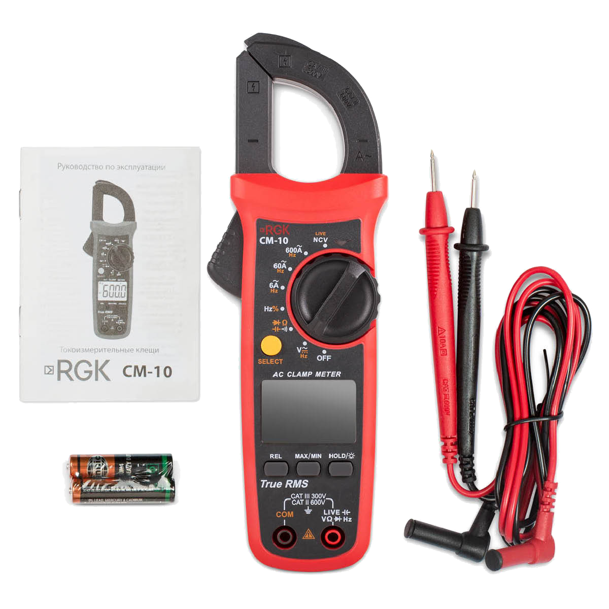 RGK | Токовые клещи RGK CM-10