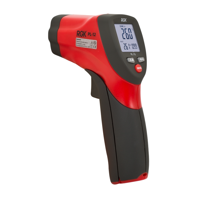 RGK | Пирометр RGK PL-12, инфракрасный термометр RGK PL-12