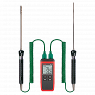 RGK CT-12 с зондом температуры воздуха TR-10A и погружным зондом температуры TR-10W