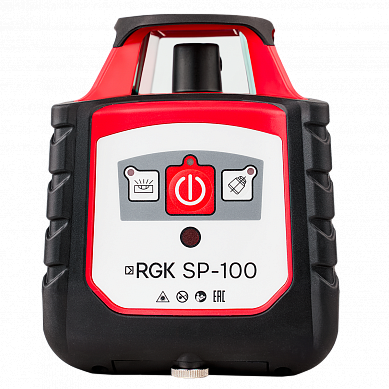 Комплект ротационного нивелира с элевационным штативом RGK SP-100 COMBO