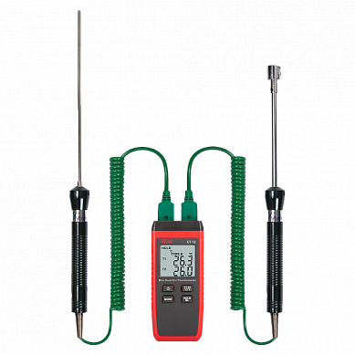 RGK CT-12 с погружным зондом температуры TR-10W и поверхностным зондом TR-10S