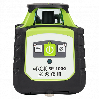 Комплект ротационного нивелира с раздвижным штативом RGK SP-100G COMBO
