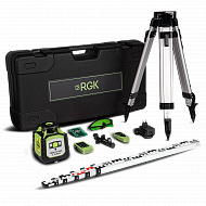 Комплект ротационного нивелира с раздвижным штативом RGK SP-100G COMBO